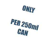 only £6.99 per 250ml can