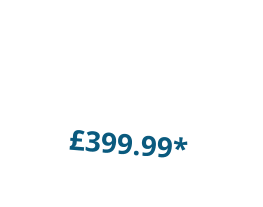 Special web offer price of only £399.99*