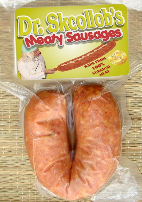 Doctor Skcollob's Meaty Sausages